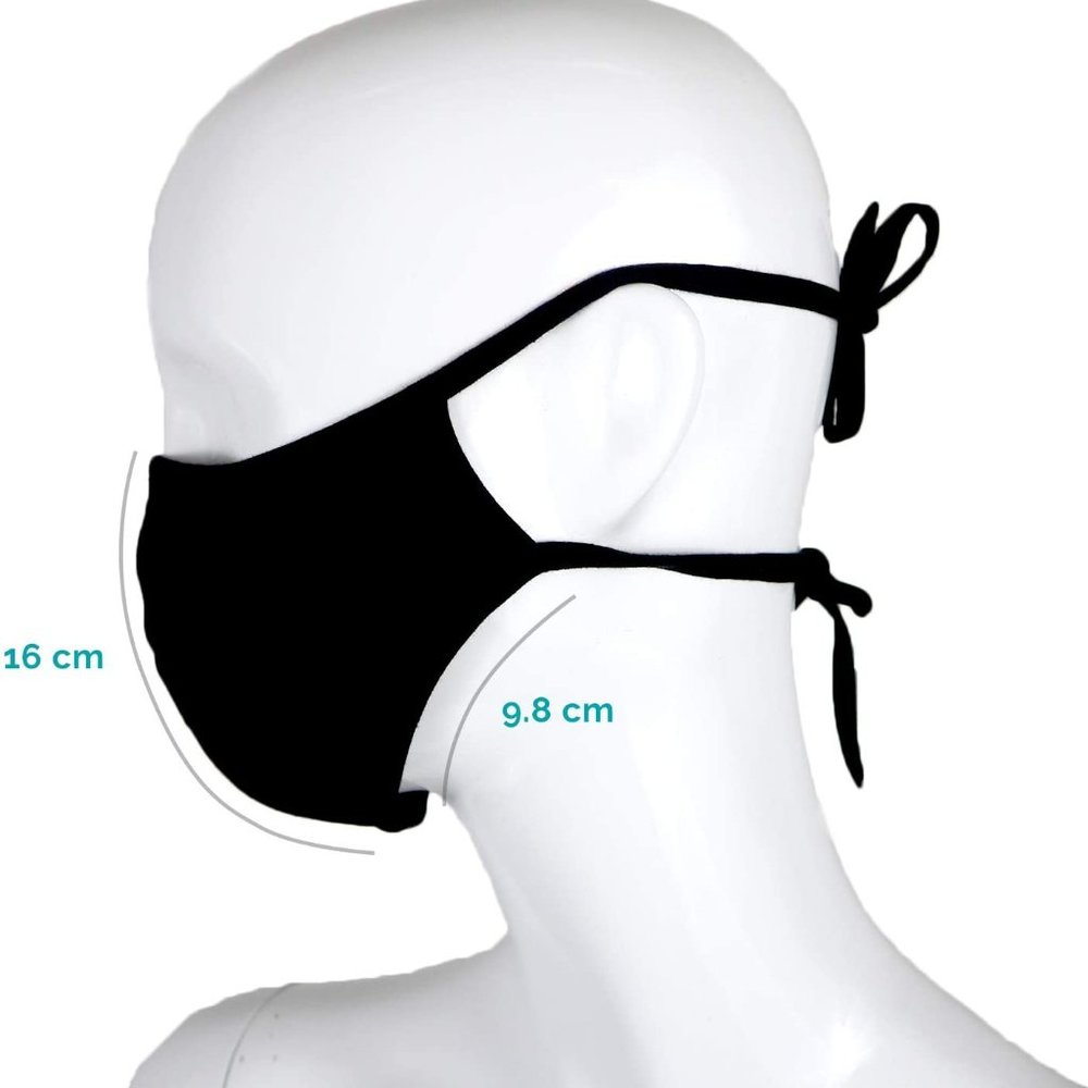 Face Protection Reusable Cloth Face w/Adjustable - Picture 6 of 6